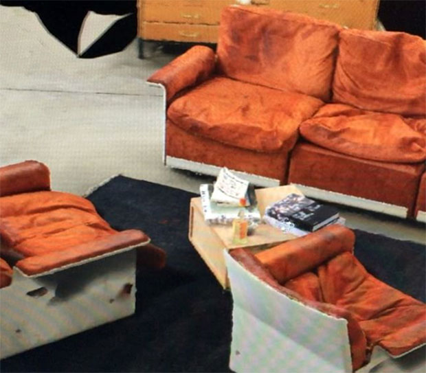 Studio Olafur Eliasson's scans of its Dieter Rams 620 chairs. Image courtesy of Studio Olafur Eliasson's Instagram