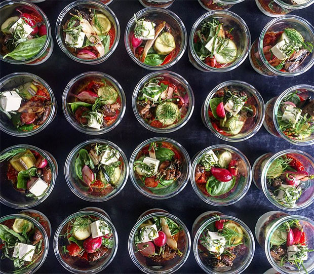 Studio Olafur Eliasson's picnic jars. Image courtesy of @soe_kitchen's Instagram