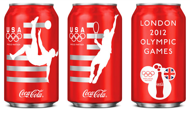 Turner Duckworth designs Olympic Coca-Cola cans