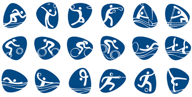 Rio 2016's pictograms