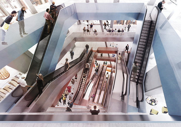 OMA's renderings for KaDeWe - image courtesy of OMA