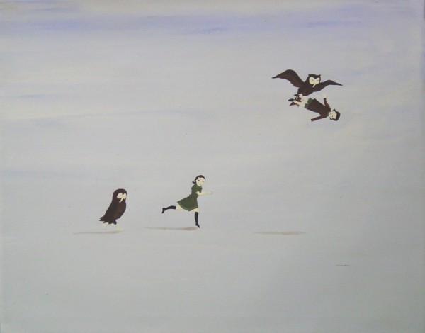 Owl Troubles (2003) by Marcel Dzama
