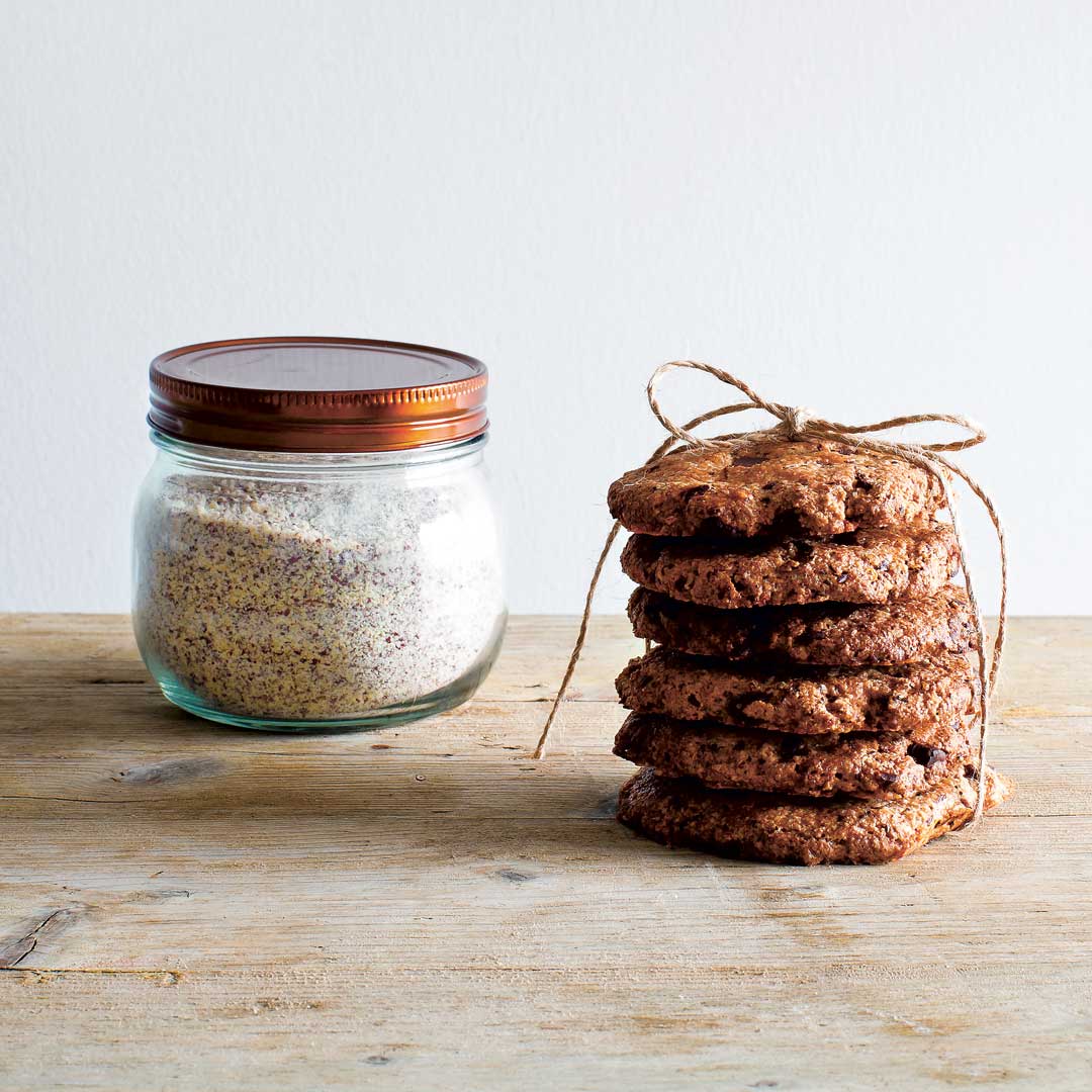 Chocolate Cookies, from Raw: Recipes for a modern vegetarian lifestyle