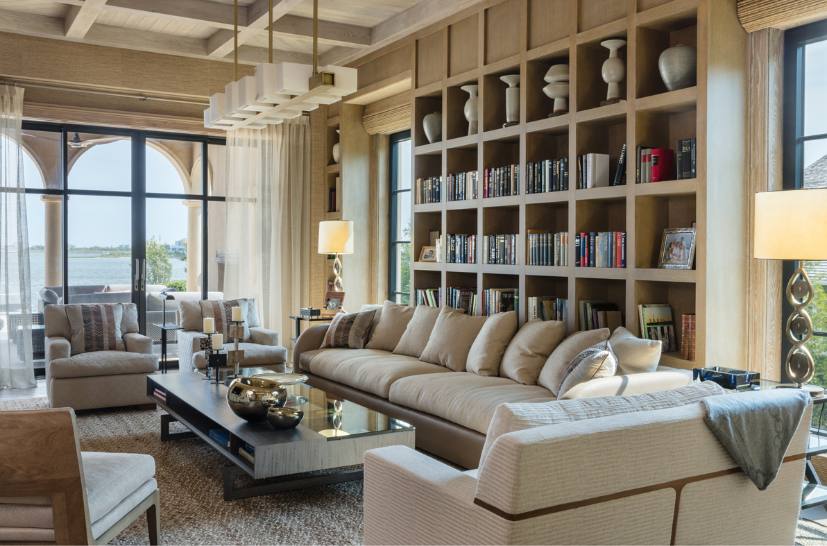 Private Residence, Long Island - Penny Drue Baird. As featured in Interiors: The Greatest Living Rooms of the Century