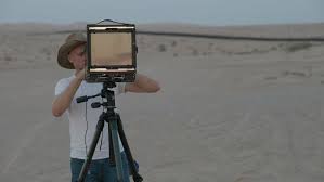 Trevor Paglen in Unseen Skies. Image courtesy of Illuminate films