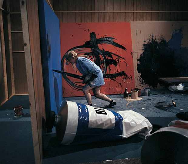 Still from Painter (1995) by Paul McCarthy