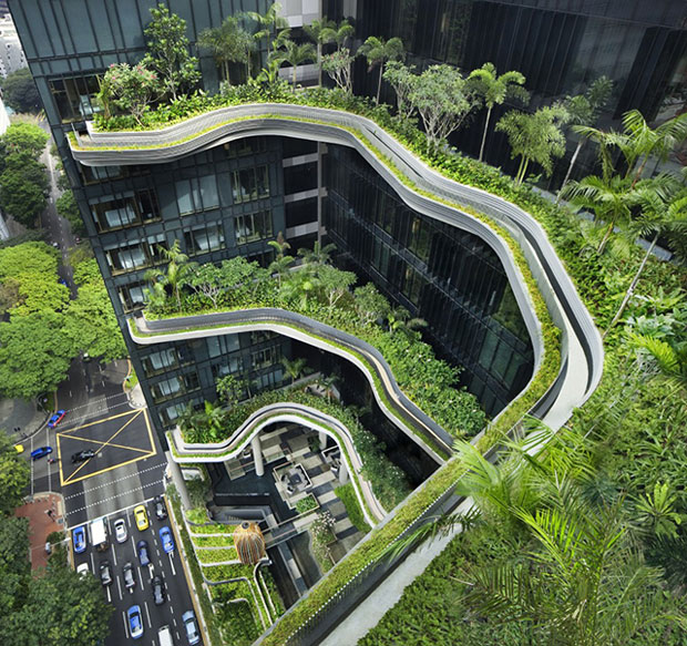 Park Royal on Pickering, Singapore - WOHA