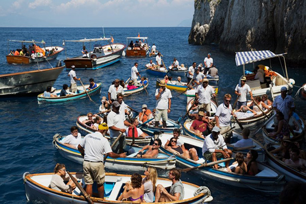 Capri 2014, from Martin Parr's series, The Amalfi Coast, courtesy of Studio Trisorio