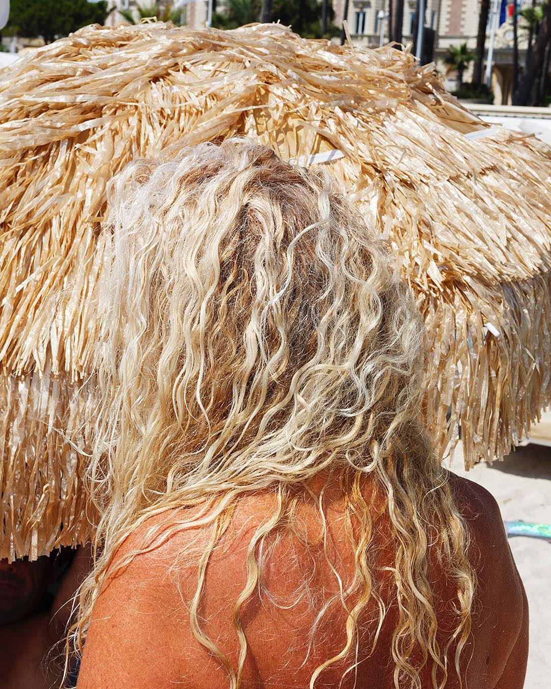 An image from Martin Parr's new Cannes shoot for Gucci