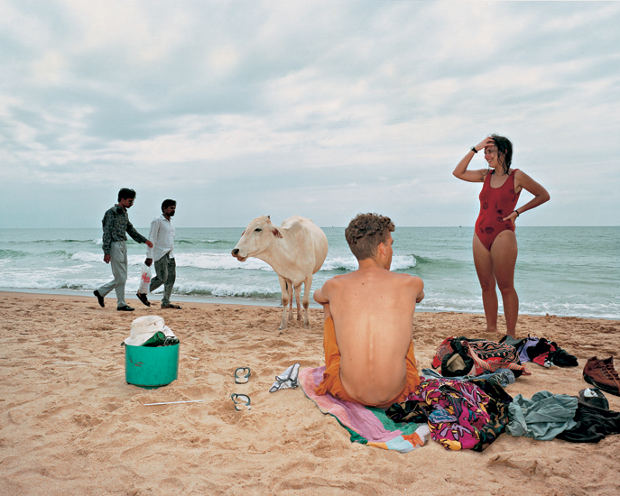 Martin Parr, Goa, India from the series Small World (1987-1994)