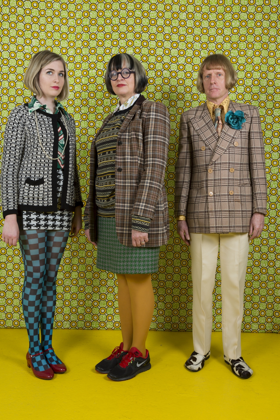 The Perry Family - Grayson, Philippa and daughter Florence, London, 2012. © Martin Parr / Magnum Photos / Rocket Gallery