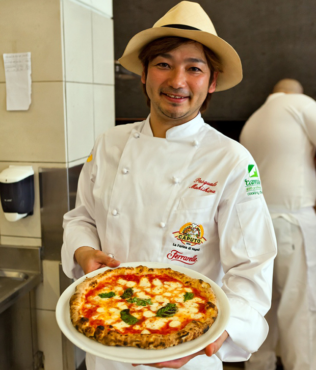 Champion pizza chef Akinari “Pasquale” Makishima 