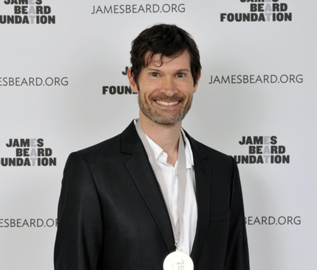 Daniel Patterson at the James Beard awards in 2014