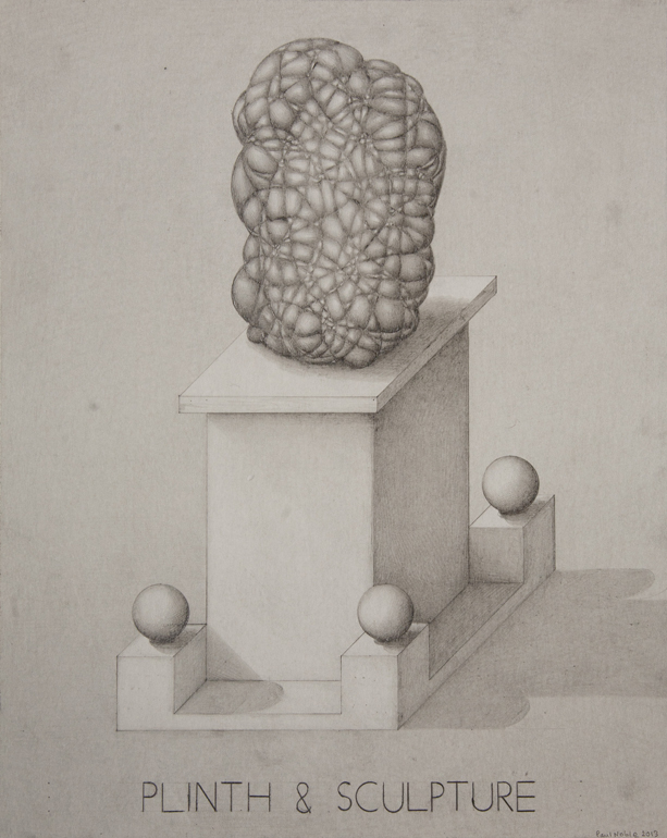 Plinth & Sculpture (2013) by Paul Noble 