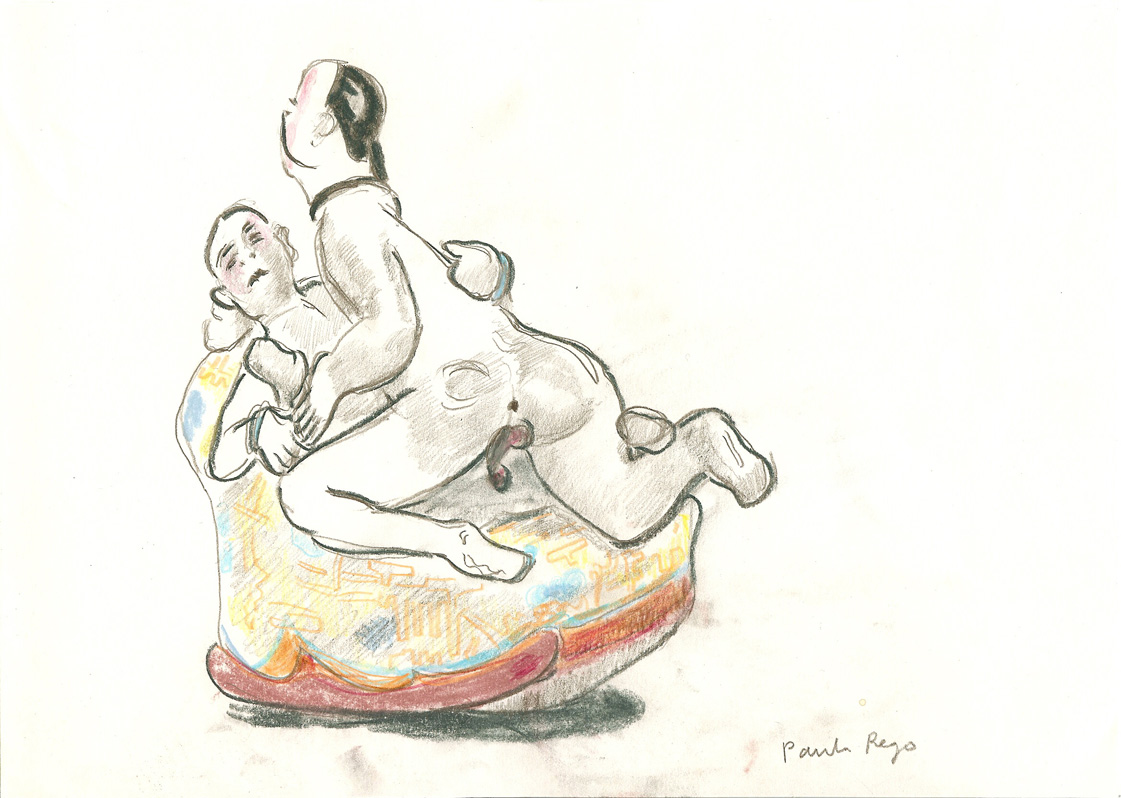 Nursing Practise (2013) by Paula Rego