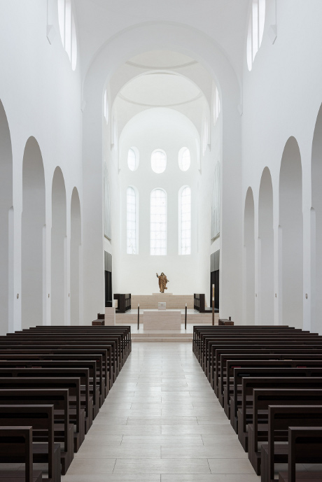 St Moritz Church by John Pawson. Photograph by Gilbert McCarragher