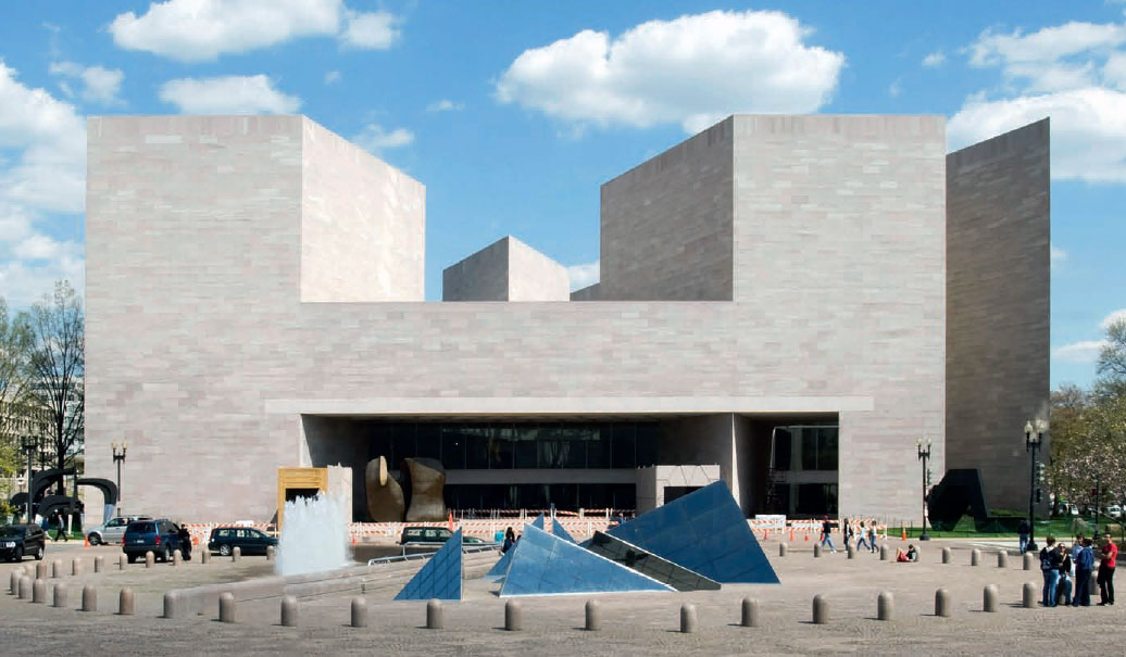 East Building, National Gallery of Art, Washington, DC, as reproduced in 20th Century World Architecture The Phaidon Atlas