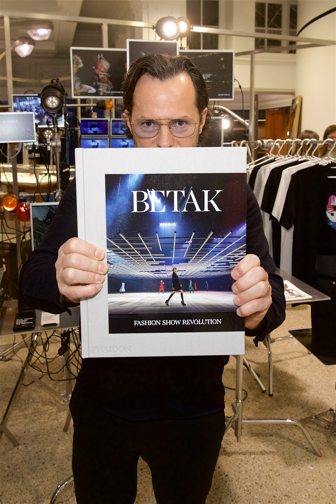 Alexandre de Betak with his new book