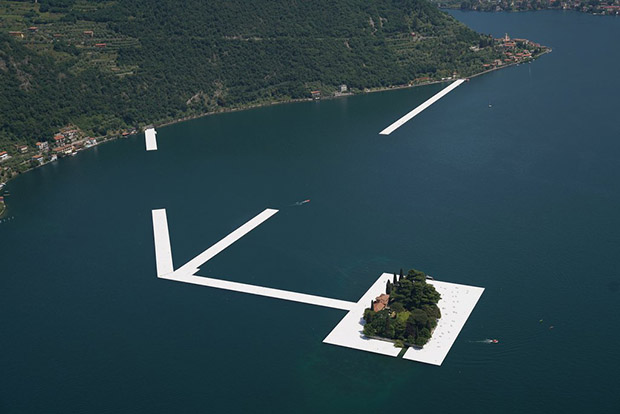 A First Look At The Floating Piers By Christo Art Phaidon