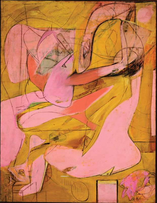 Pink Angels (c. 1945) by Willem de Kooning