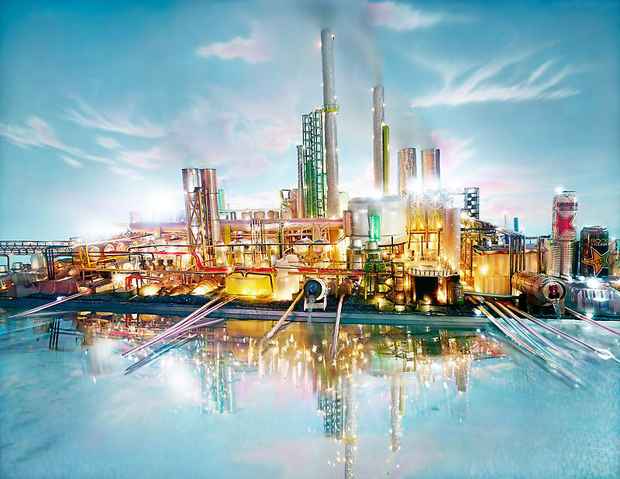 Land Scape Riverside (2013) by David LaChapelle