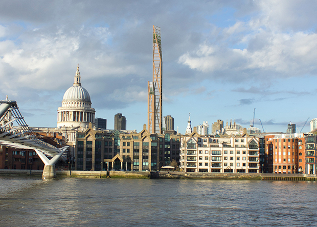 Oakwood Tower by PLP Architects. Image courtesy of PLP