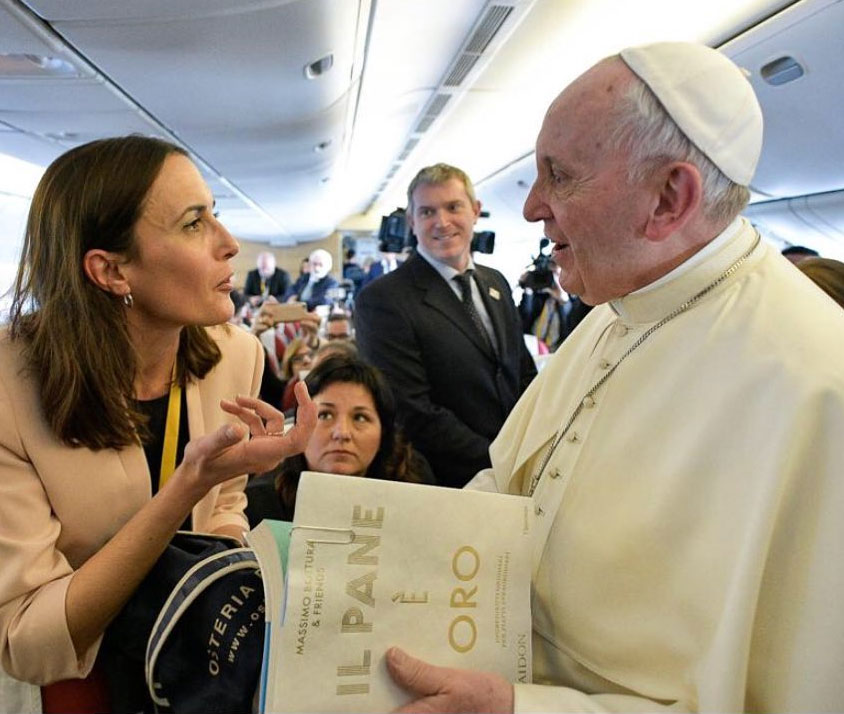 Pope Francis agrees with Massimo  - Bread is Gold!