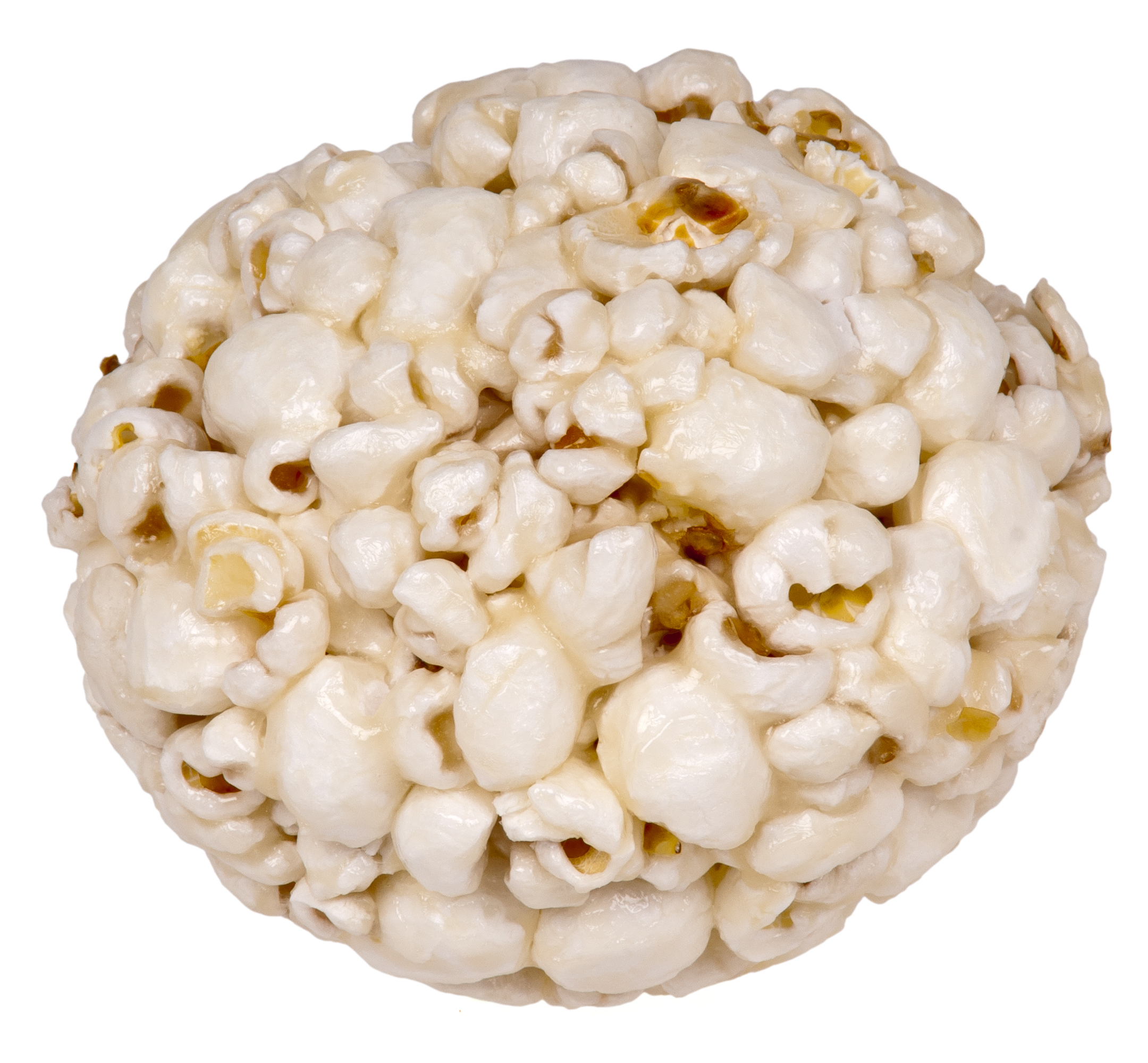 A popcorn ball