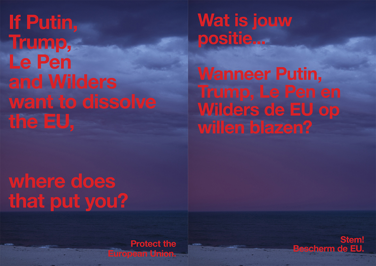 Two of Fantastic Man's updated Wolfgang Tillmans posters