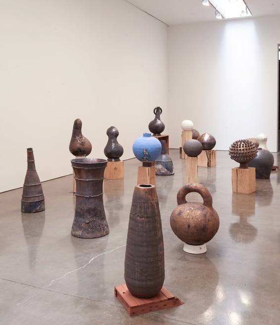 Black Vessel at the Gagosian, New York. Artworks by Theaster Gates, photos by Rob McKeever. Image courtesy of Gagosian