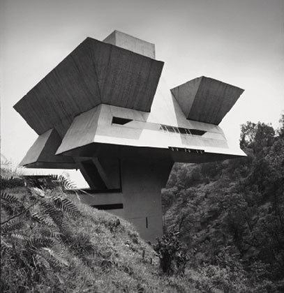 Praxis Home, Mexico City, Mexico, 1970, by Agustín Hernández Navarro