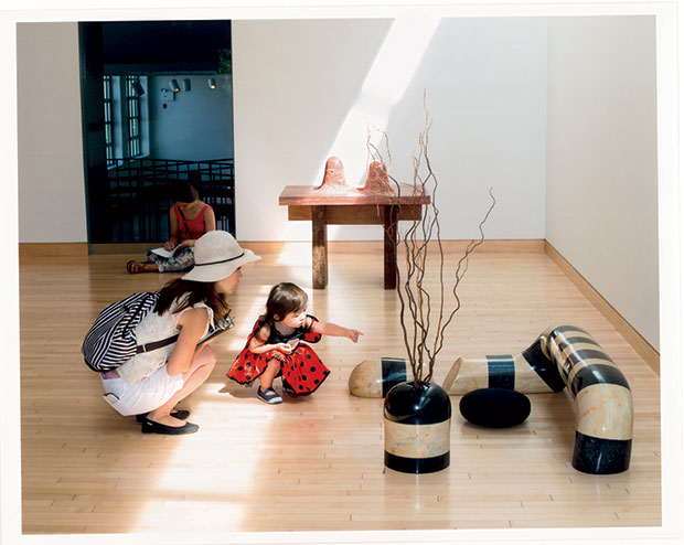 Photo Tina Barney from The Noguchi Museum A Portrait