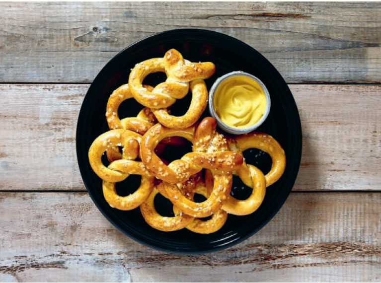 Bavarian Soft Pretzels featured in The German Cookbook