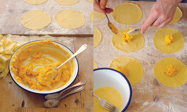 Pumpkin tortelli