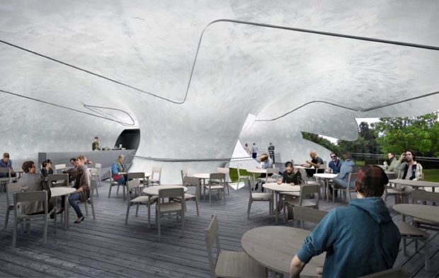 Smiljan Radic's plans for the 2014 Serpentine Pavilion
