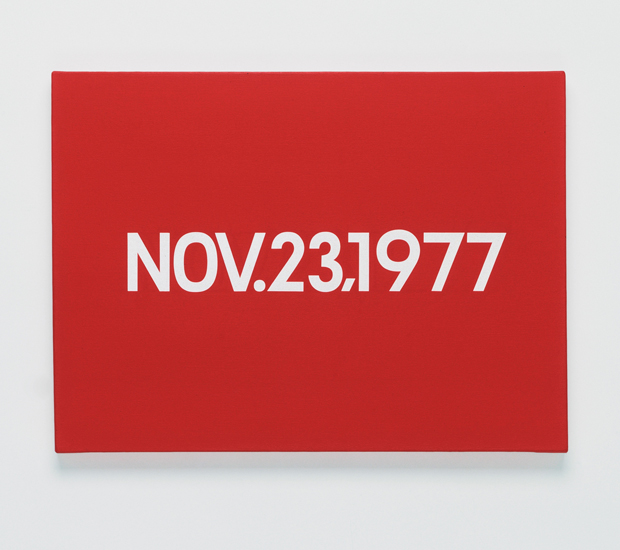 On Kawara, NOV 23 1977 (1977)