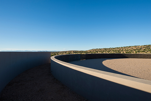 Tom Ford's Santa Fe ranch, designed by Tadao Ando. Courtesy of the Kevin Bobolsky Group.