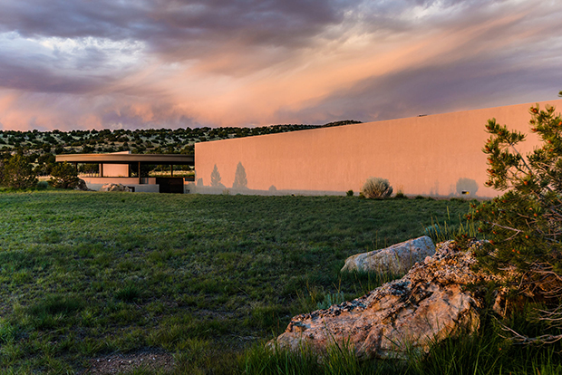 Tom Ford's Santa Fe ranch, designed by Tadao Ando. Courtesy of the Kevin Bobolsky Group.