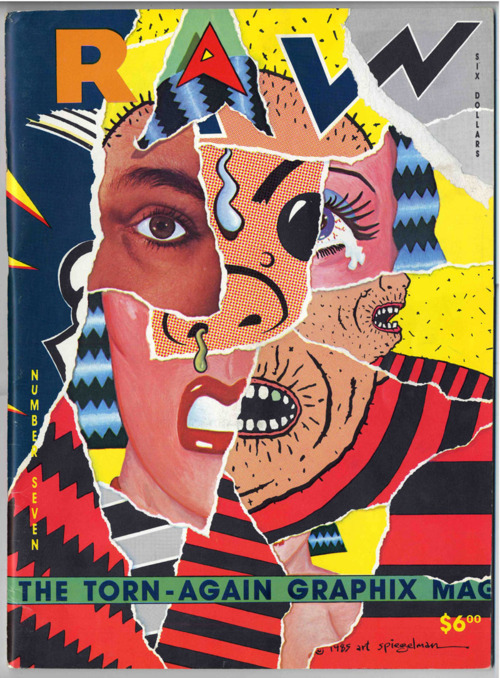 Raw cover seven (1985) by Art Spiegelman