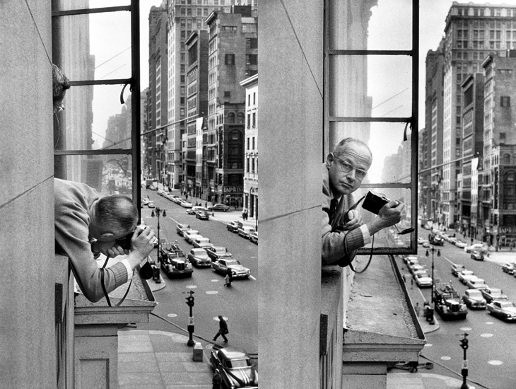 René Burri, Henri Cartier-Bresson (1959), New York, USA