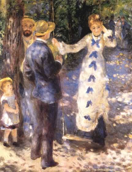 The Swing (1876) by Auguste Renoir. As reproduced in our monograph