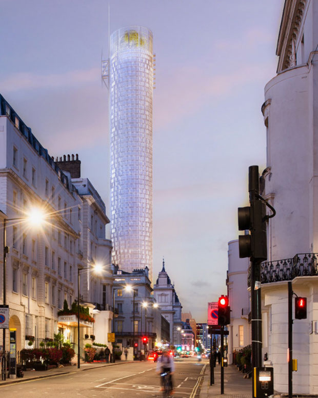 Mixed use tower, Paddington - Renzo Piano Building Workshop