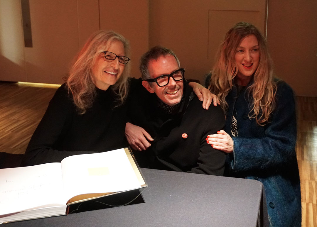 Annie meets guests at The Royal Festival Hall - Photo Bonnie Beadle