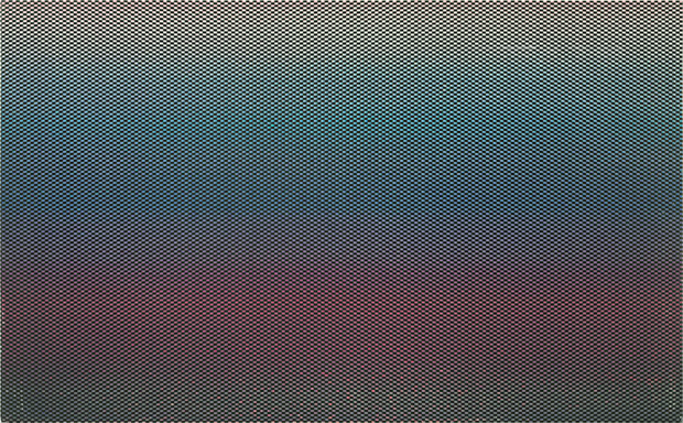 Chapter 12: iamb (2008) by RH Quaytman. As reproduced in Painting Abstraction