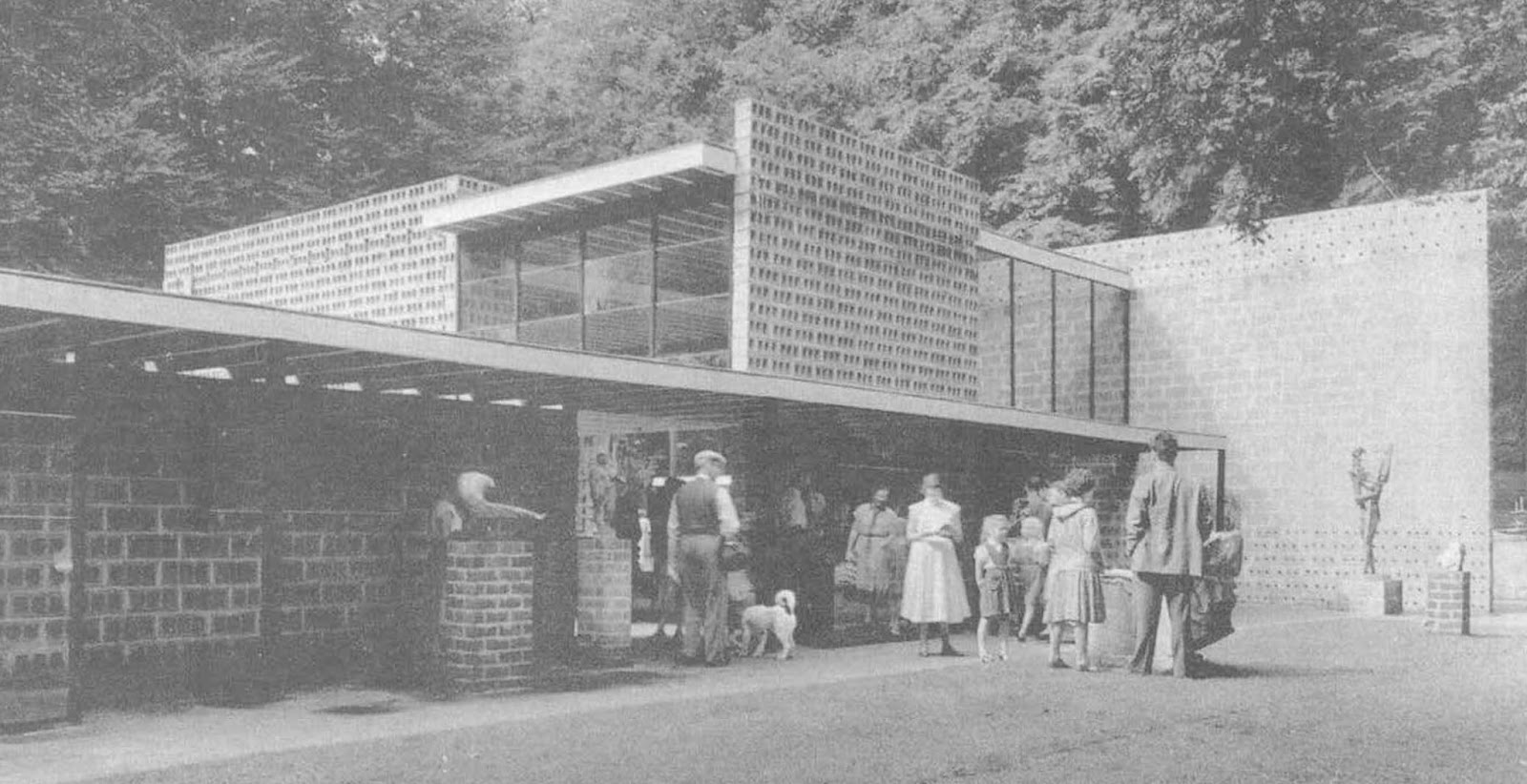 The Sonsbeek Pavilion, 1955 by Gerrit Rietveld
