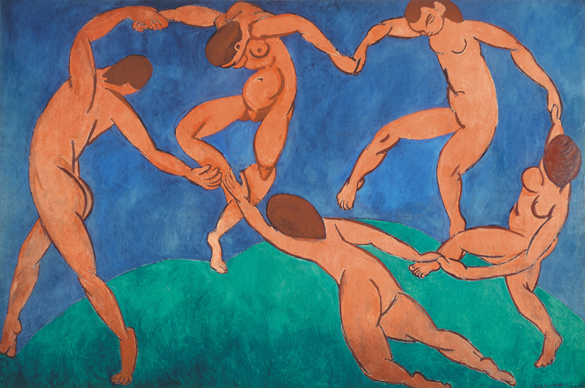 Henri Matisse, Dance II (1909-1910) as reproduced in Art as Therapy