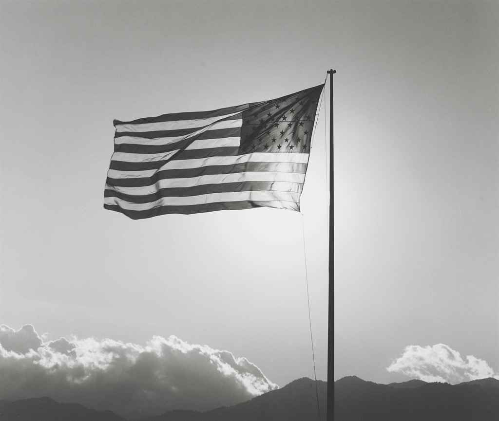 Flag, 1987, by Robert Mapplethorpe Copyright: © Robert Mapplethorpe Foundation