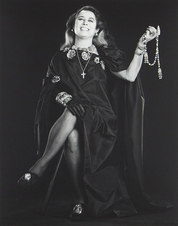oan Agajanian Quinn (1986) by Robert Mapplethorpe. From Rendering Homage: Portraits of a Patron 