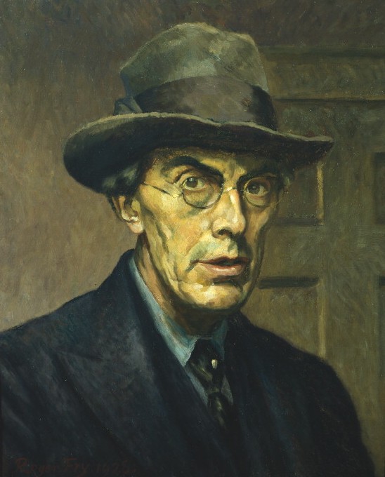 Roger Fry's self portrait, 1928. Image courtesy of Wikipedia
