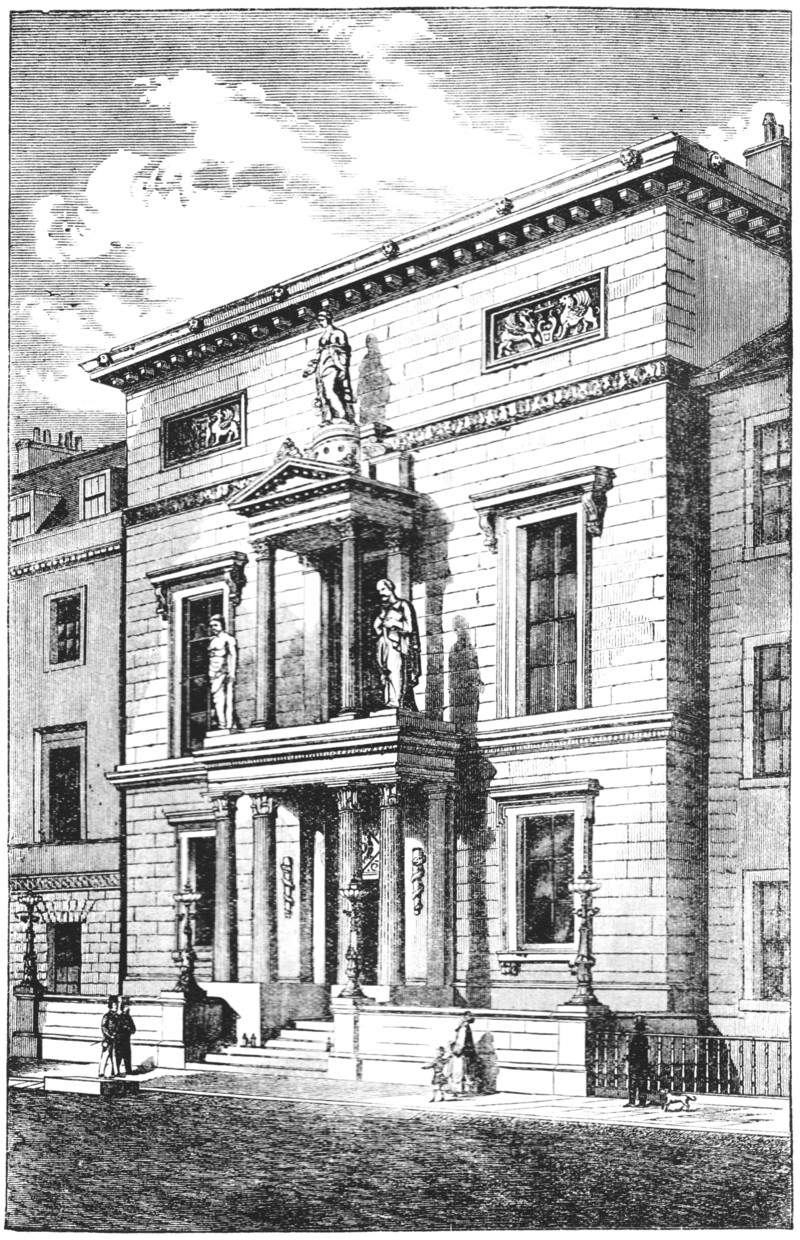 Royal College of Physicians of Edinburgh, etching, 1891